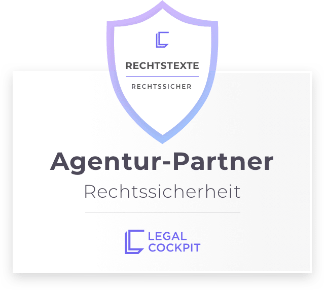 Agentur-Partner Rechtssicherheit Sichere Rechtstexte