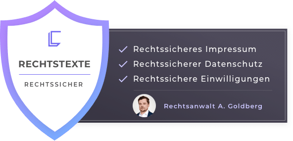 DSGVO Rechtssichere Rechtstexte Legal Cockpit SERAWEB
