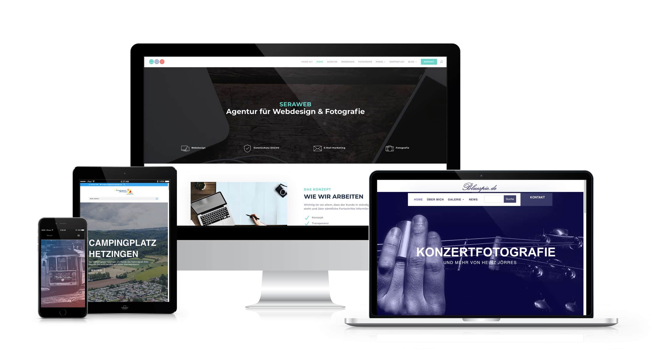 Webdesigner Düren - Responsive Design - SERAWEB - Homepageerstellung webdesigner düren