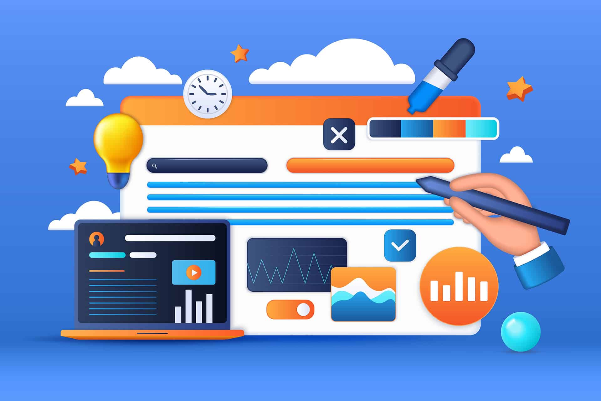 Webseitenbetreuung - SERAWEB WordPress Service